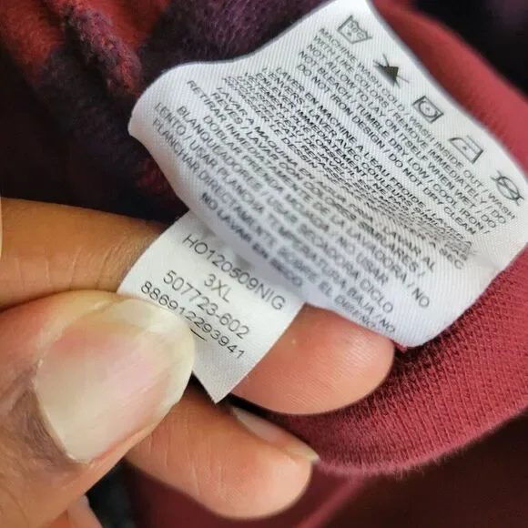 Niike Sportswear Sweatshirt Mens 3XL Red Striped Lebron Pocket Crewneck Long Slv - Picture 10 of 11